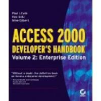 Book Access 2000 Developer's Handbook (enterprise edition) 