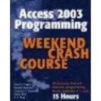 Book Access 2003 Programming 