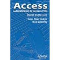 Libro ACCESS. AUTOMATIZACION DE TAREAS CON VBA 